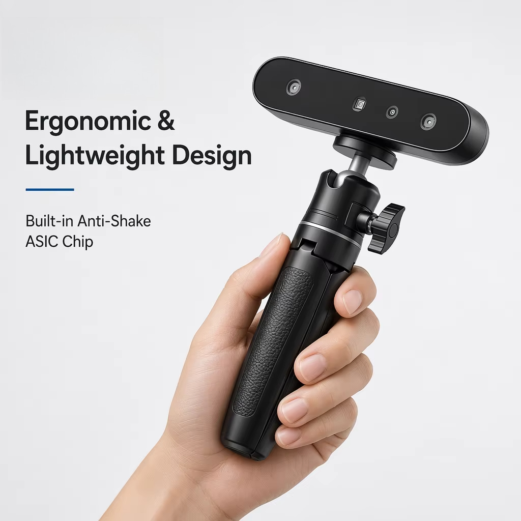 Handheld 3D Scanner High Precision - Высокоточный 3D-сканер CR-Scan Ferret SE: портативный