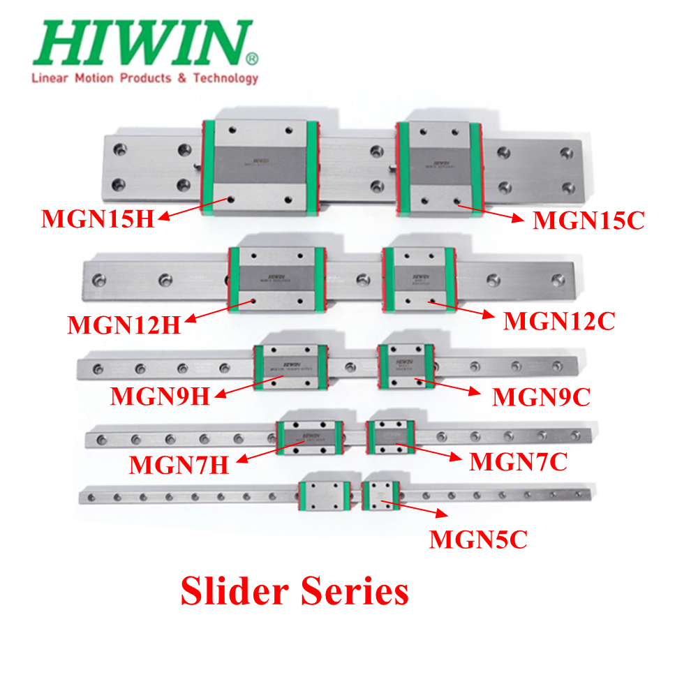 Linear Rail Mgn12H Set - Оригинальные миниатюрные линейные направляющие HIWIN: каретки