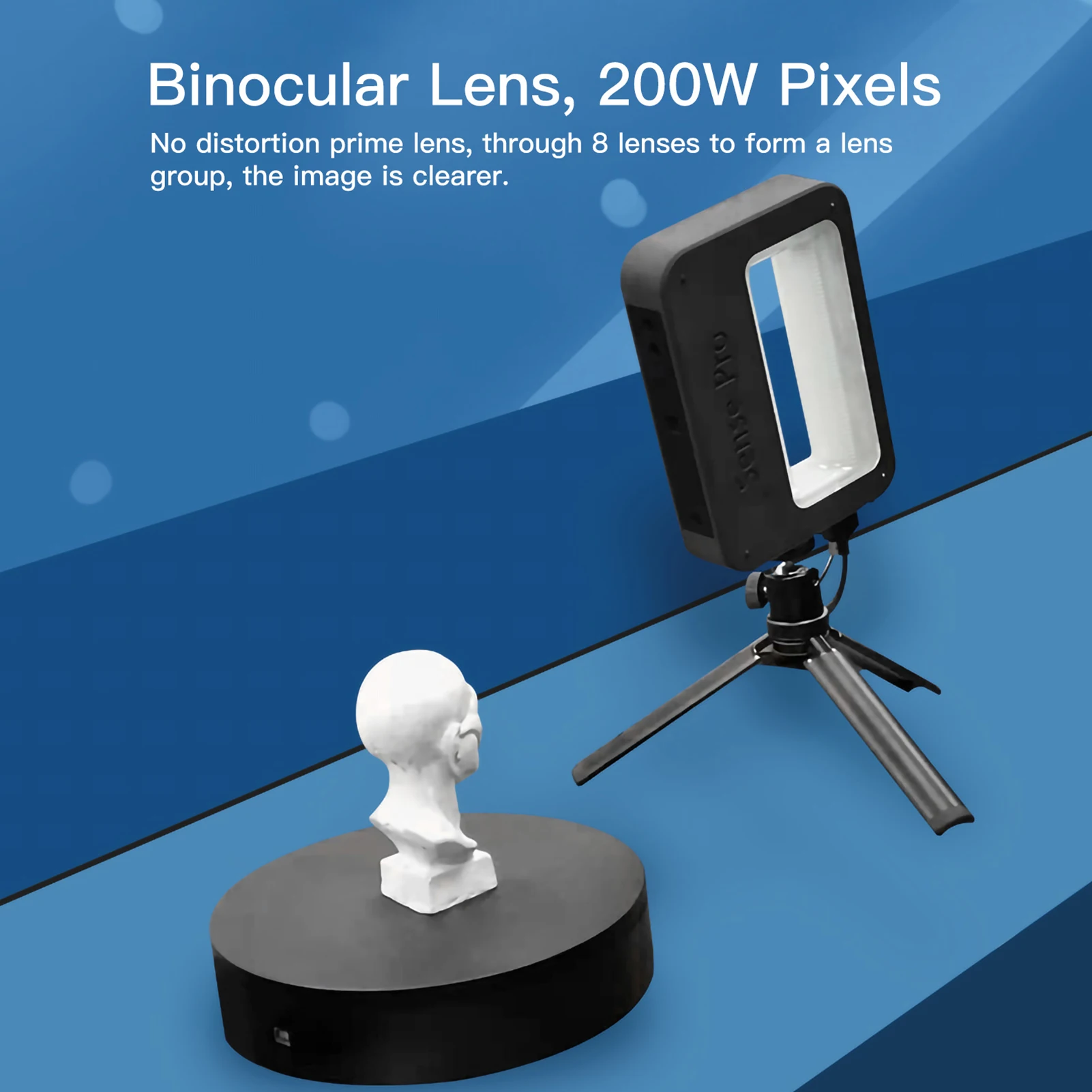 Handheld 3D Scanner High Precision - Портативный ручной 3D-сканер с высокой точностью