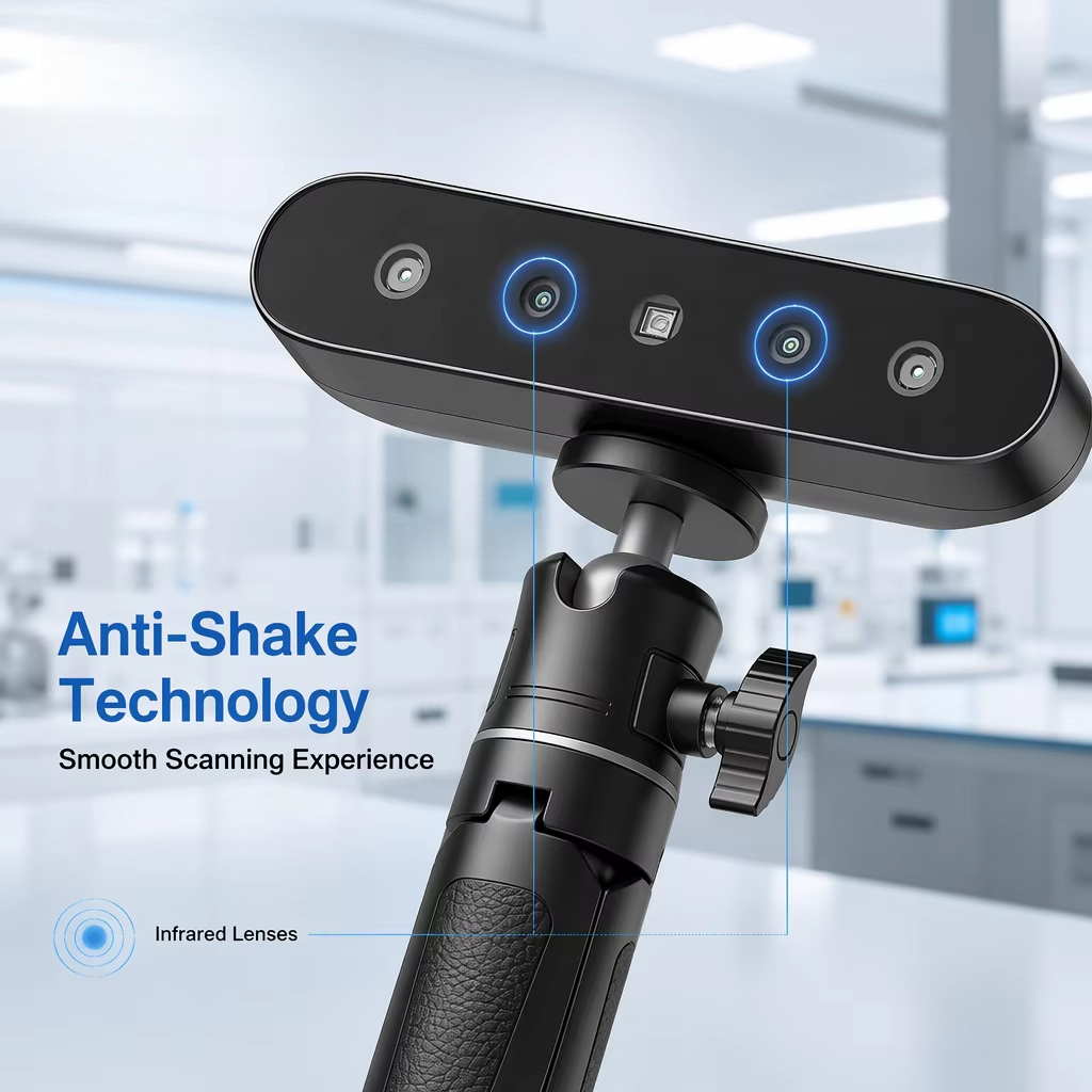 Высокоточный 3D-сканер CR-Scan – обзор и цена Handheld 3D Scanner High Precision