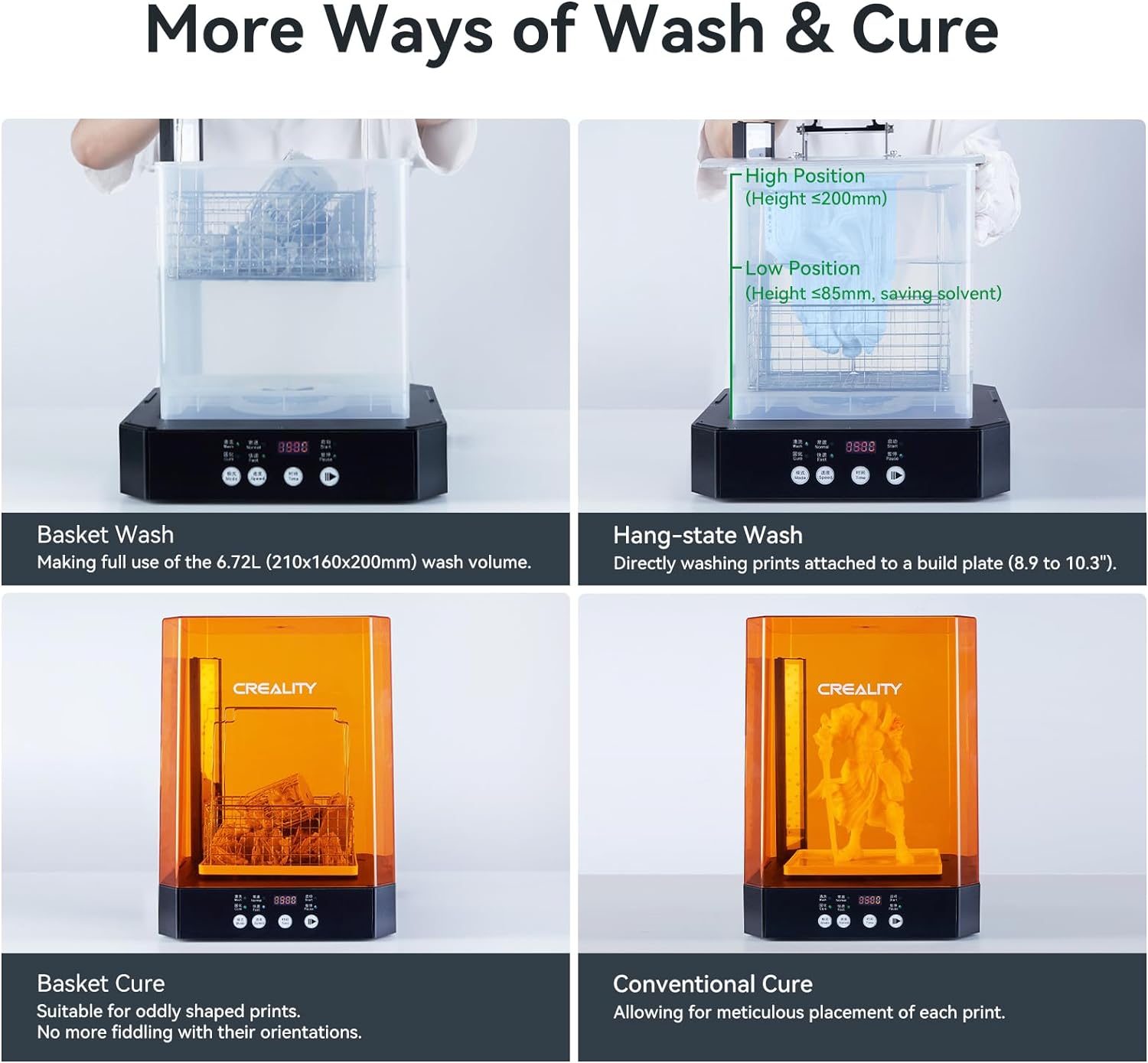 Установка для промывки и отвер – обзор и цена Large Resin Wash And Cure Station