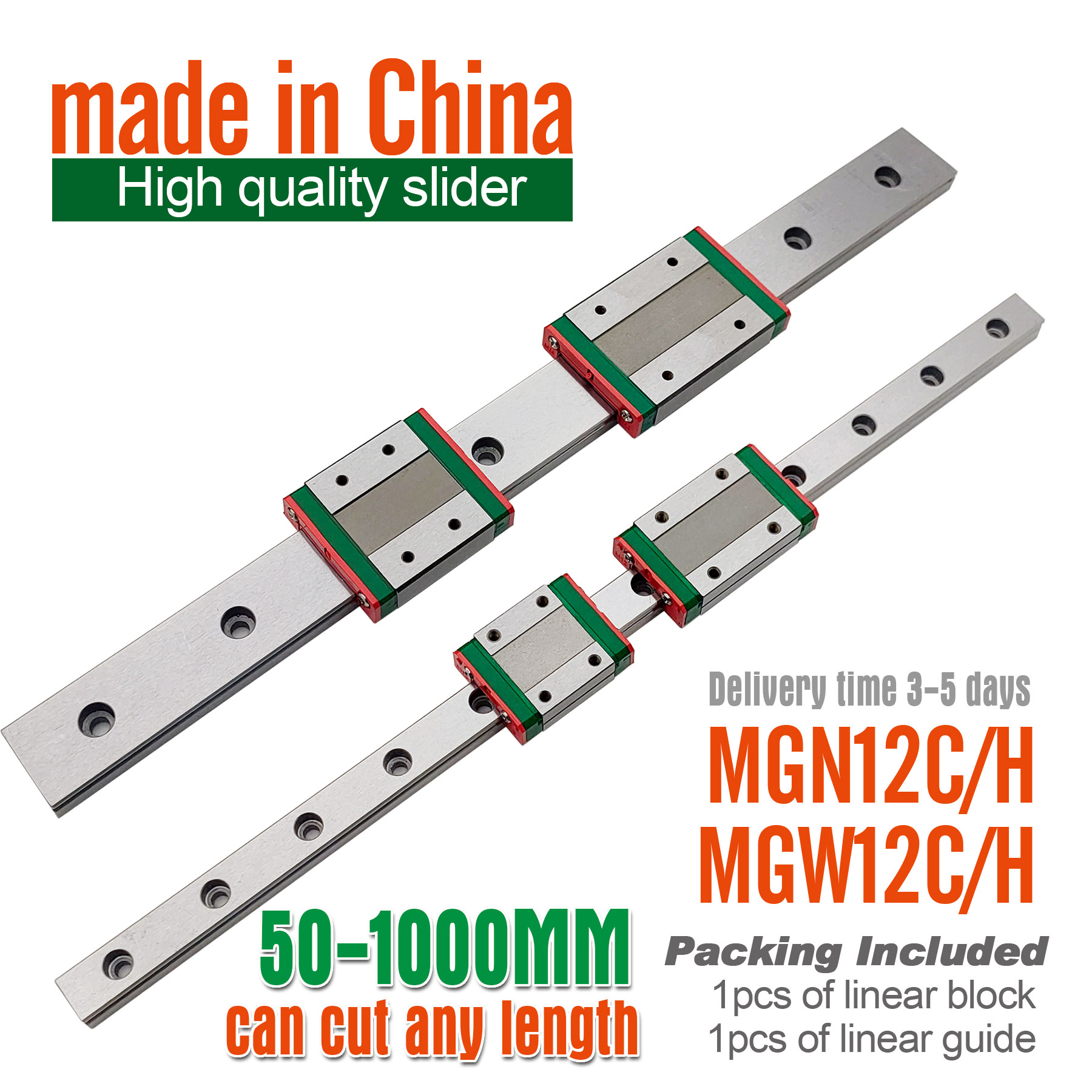 MGN12H линейный направляющий с – обзор и цена Linear Rail Mgn12H Set