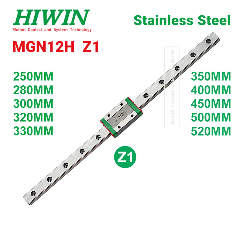 Линейная направляющая HIWIN MG – обзор и цена Linear Rail Mgn12H Set