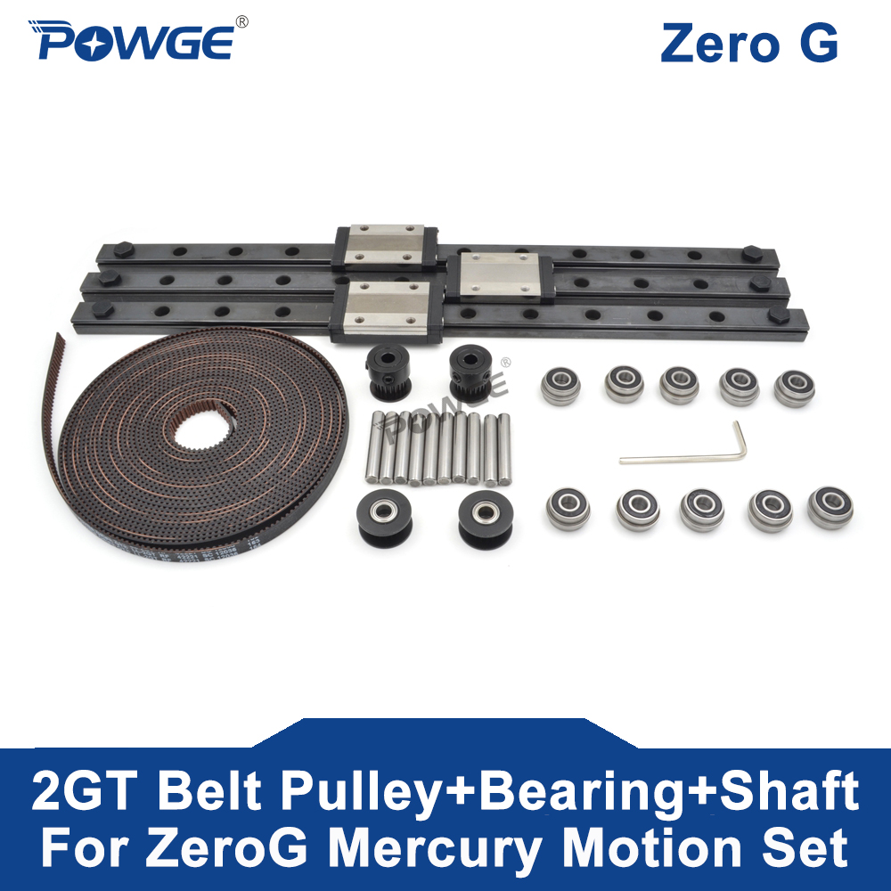 POWGE ZeroG Mercury one Ender  – обзор и цена Linear Rail Mgn12H Set
